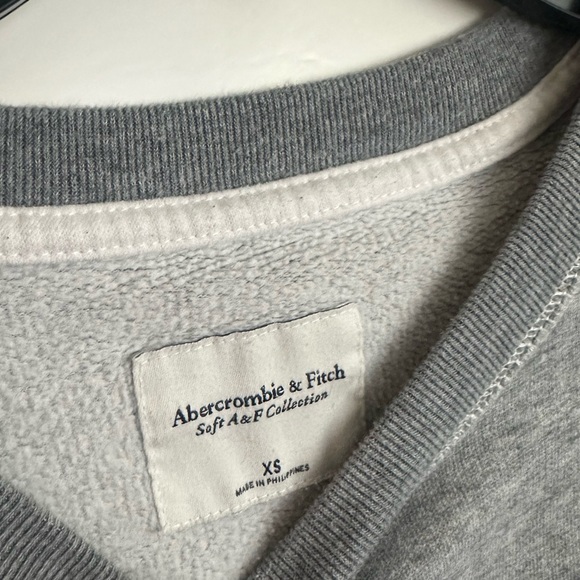 A&F Colorblock Crewneck Sweatshirt - Picture 4 of 5